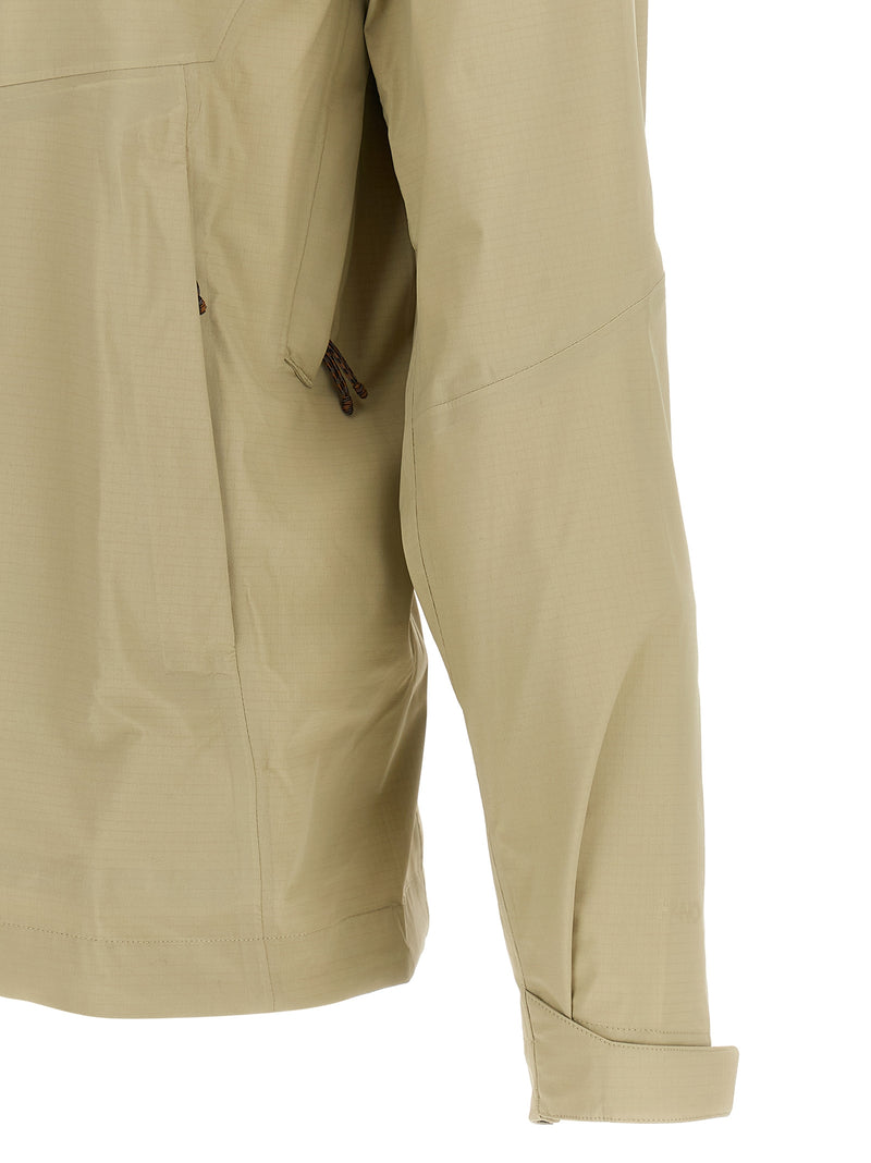 PATAGONIA Granite Crest Beige Nylon Shell Jacket