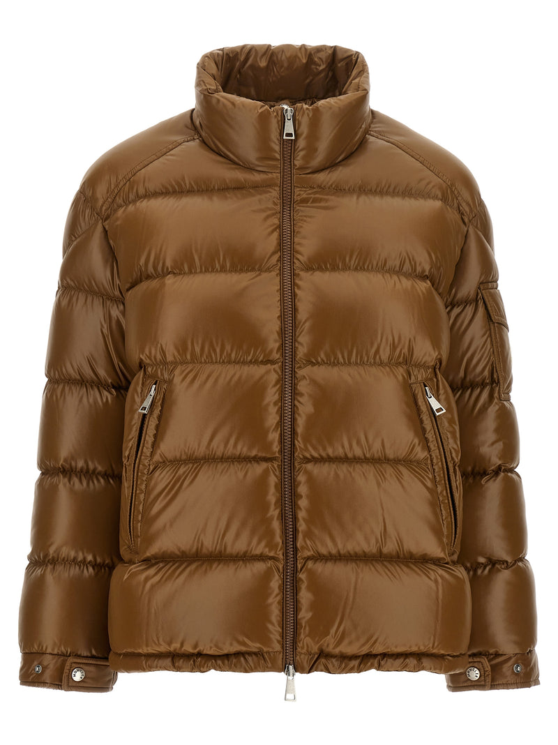 Moncler Hypolais Brown Polyamide Full-Length Jacket