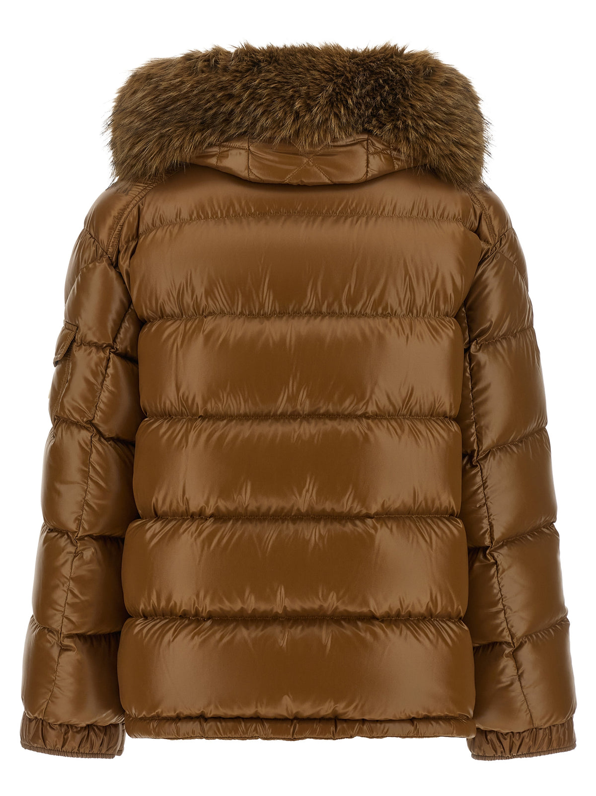 Moncler Brown Polyamide Full-Length Jacket