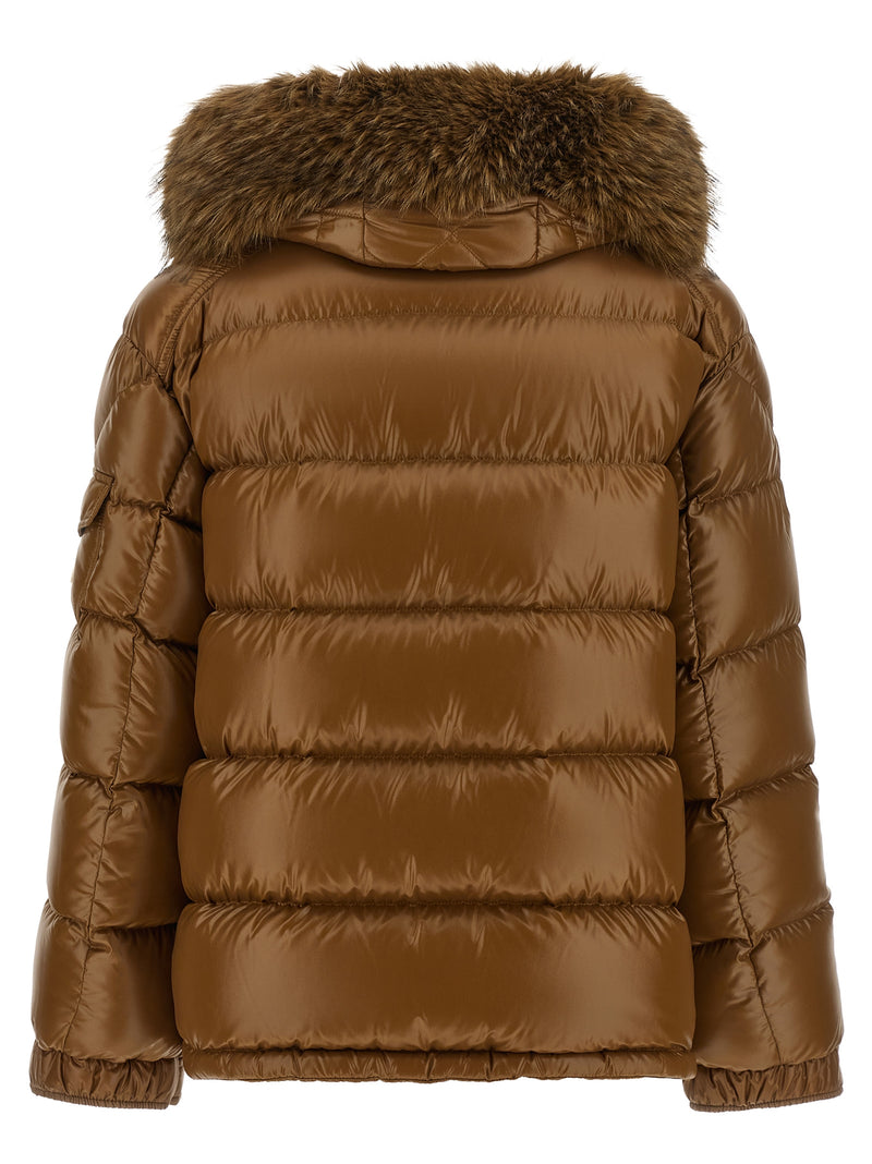 Moncler Hypolais Brown Polyamide Full-Length Jacket