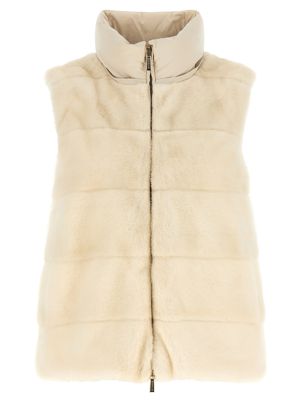 MooRER Morzine White Wool Shell Jacket