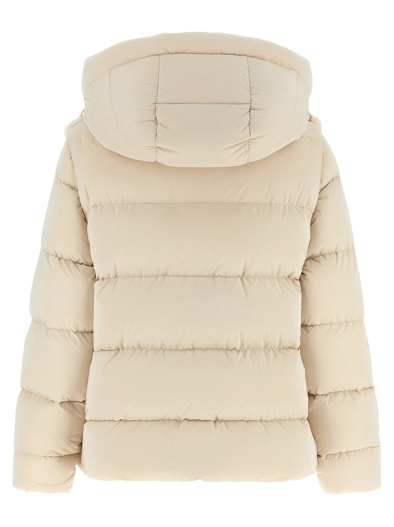 MooRER Morzine White Wool Shell Jacket