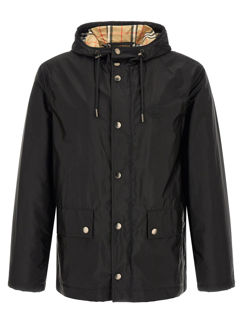 Burberry Pembrey Black Polyamide Shell Jacket