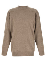 Jil Sander Beige Wool Cardigan
