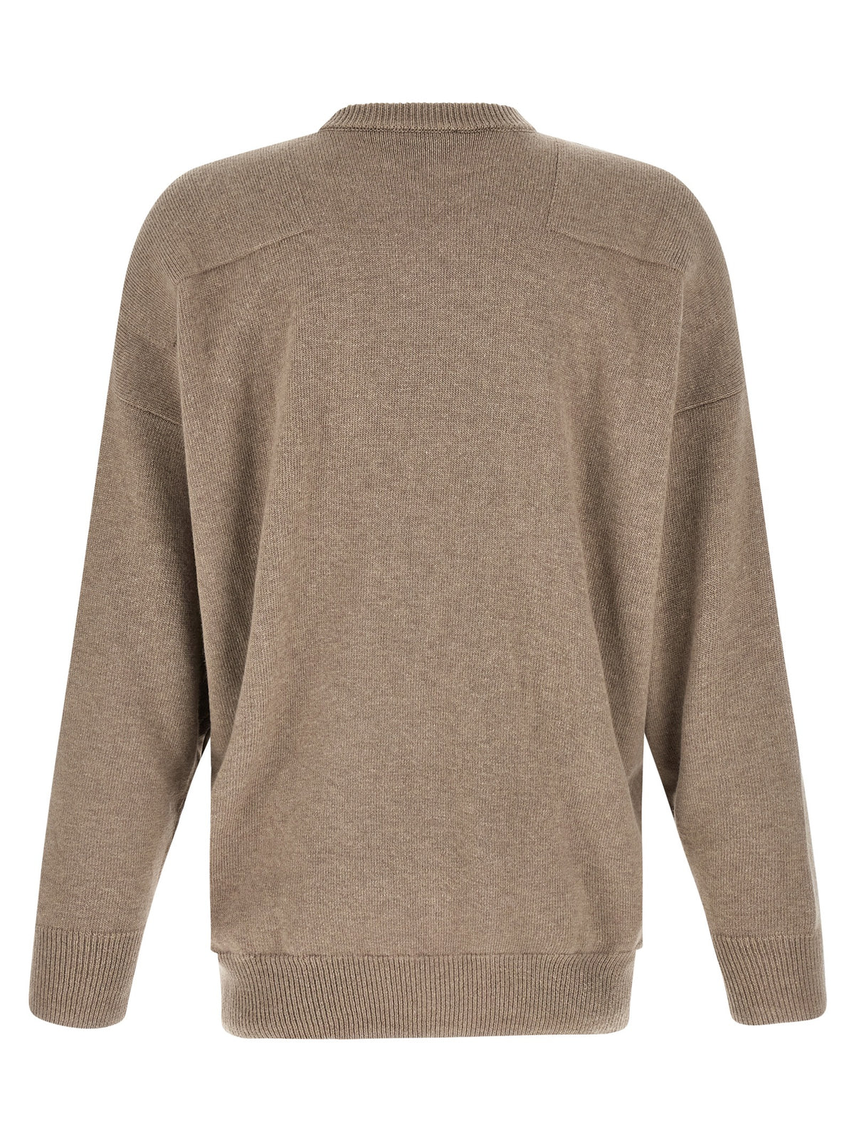 Jil Sander Beige Wool Cardigan