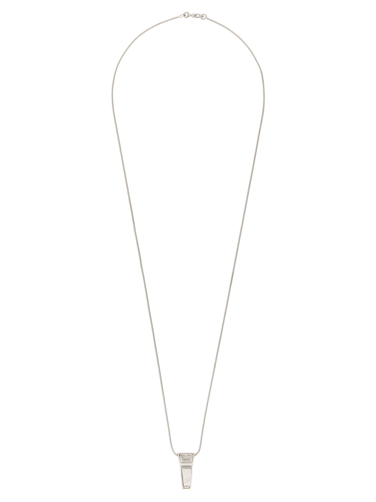 Rick Owens Silver Brass Necklace