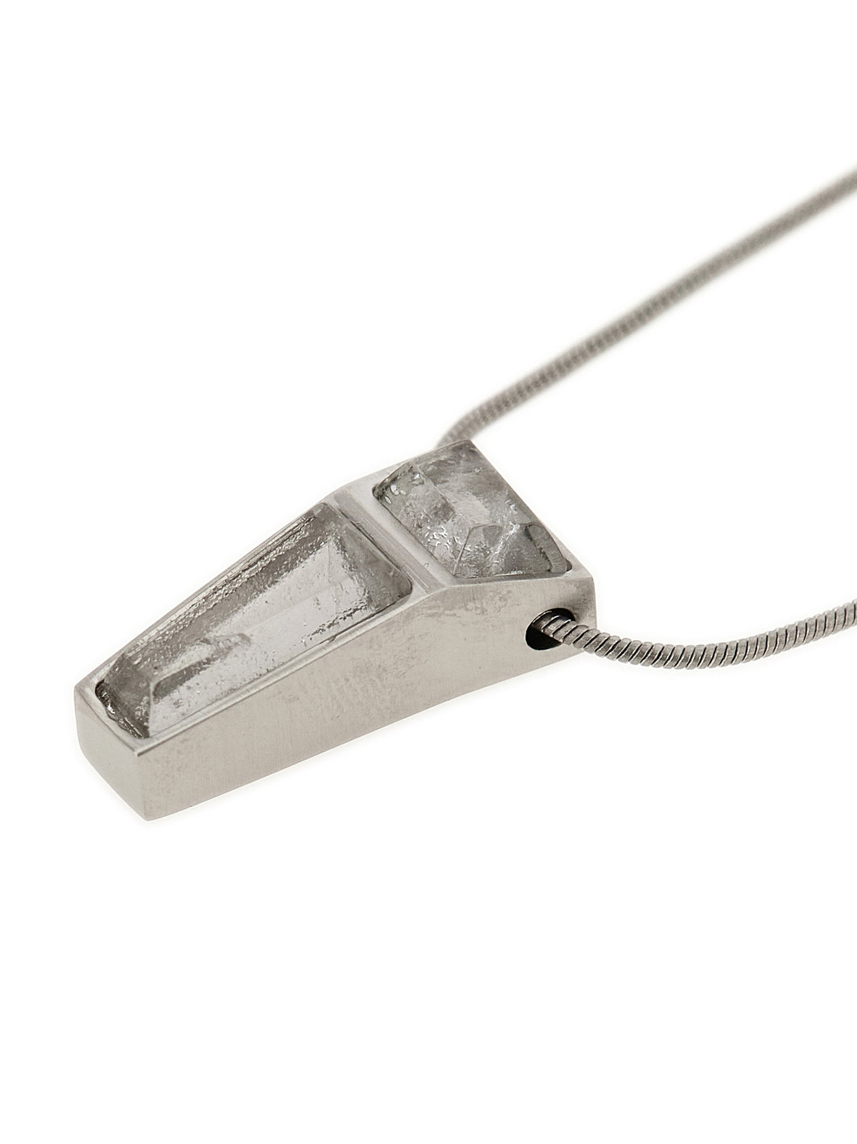 Rick Owens Silver Brass Necklace