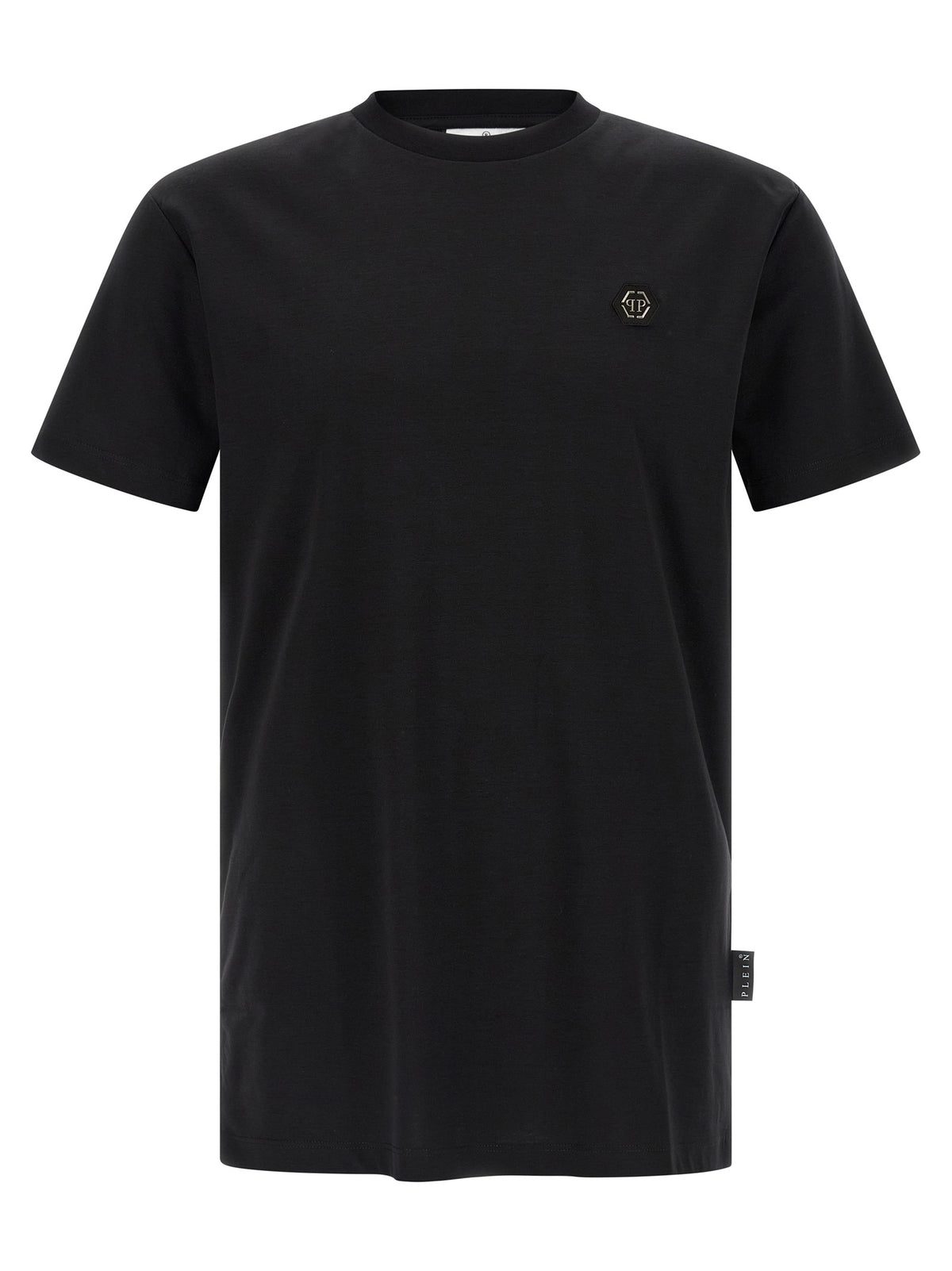 Philipp Plein Black Cotton T-Shirt - Bold Style Statement