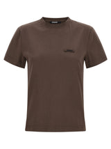 Jacquemus Brown Cotton T-Shirt