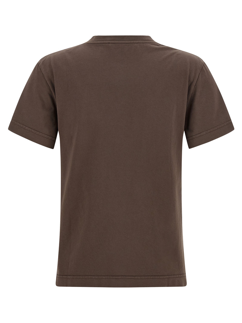 Jacquemus Le T-shirt Gros-Grain Brown Cotton T-Shirt