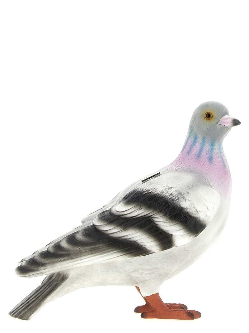 J.W.Anderson Gray Resin Clutch Bag - Pigeon Design