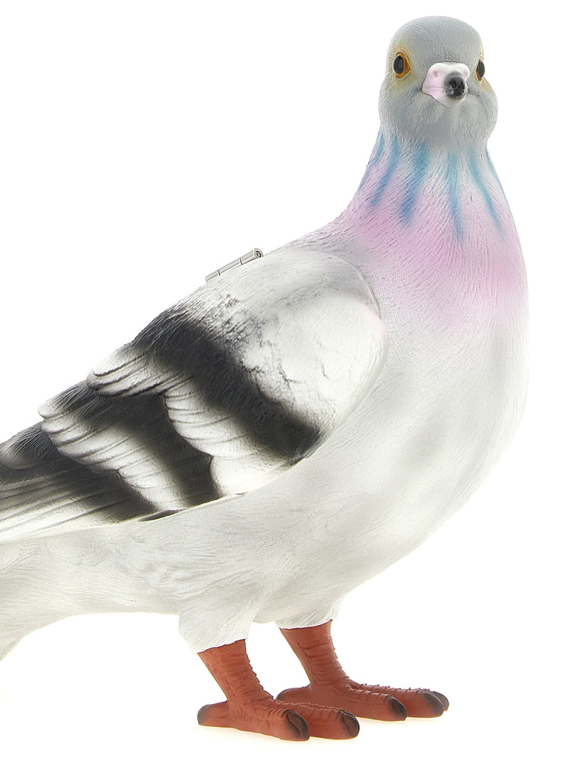 J.W.Anderson Gray Resin Clutch Bag - Pigeon Design