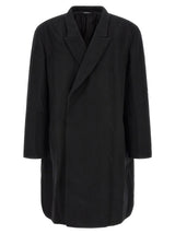 Kiko Kostadinov Epelde Black Wool Coat for Men