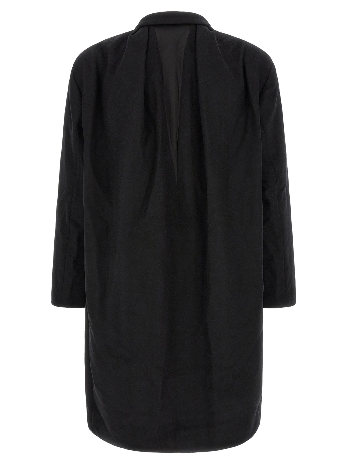 Kiko Kostadinov Epelde Black Wool Coat for Men