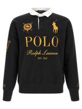 Polo Ralph Lauren Black Cotton Polo Shirt