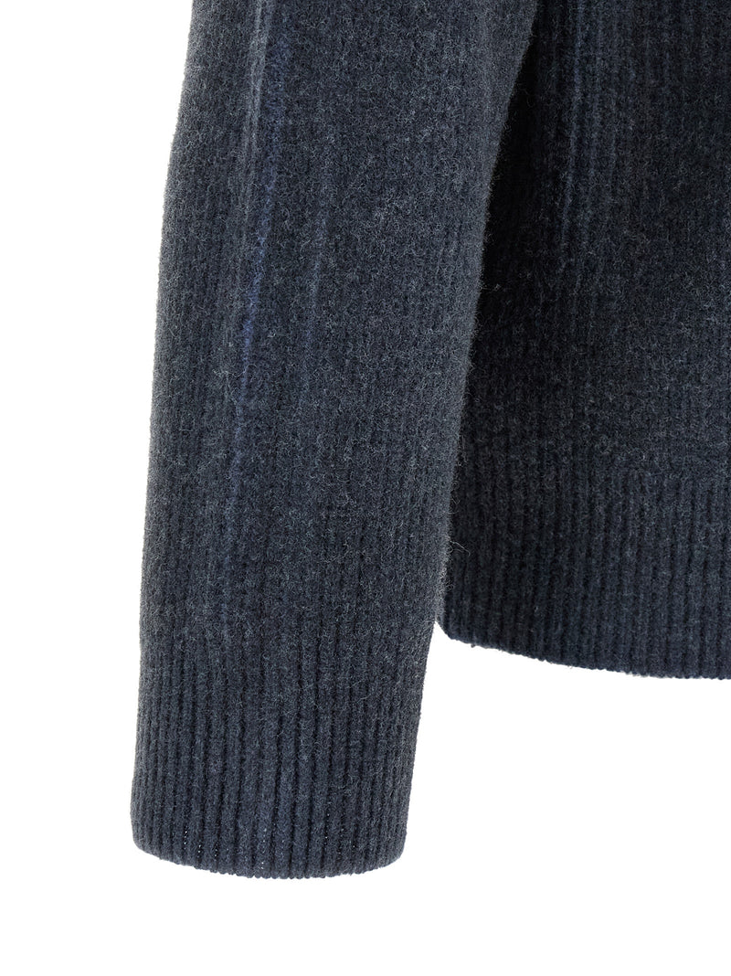 Diesel K-Pickler Blue Wool Cardigan for Men