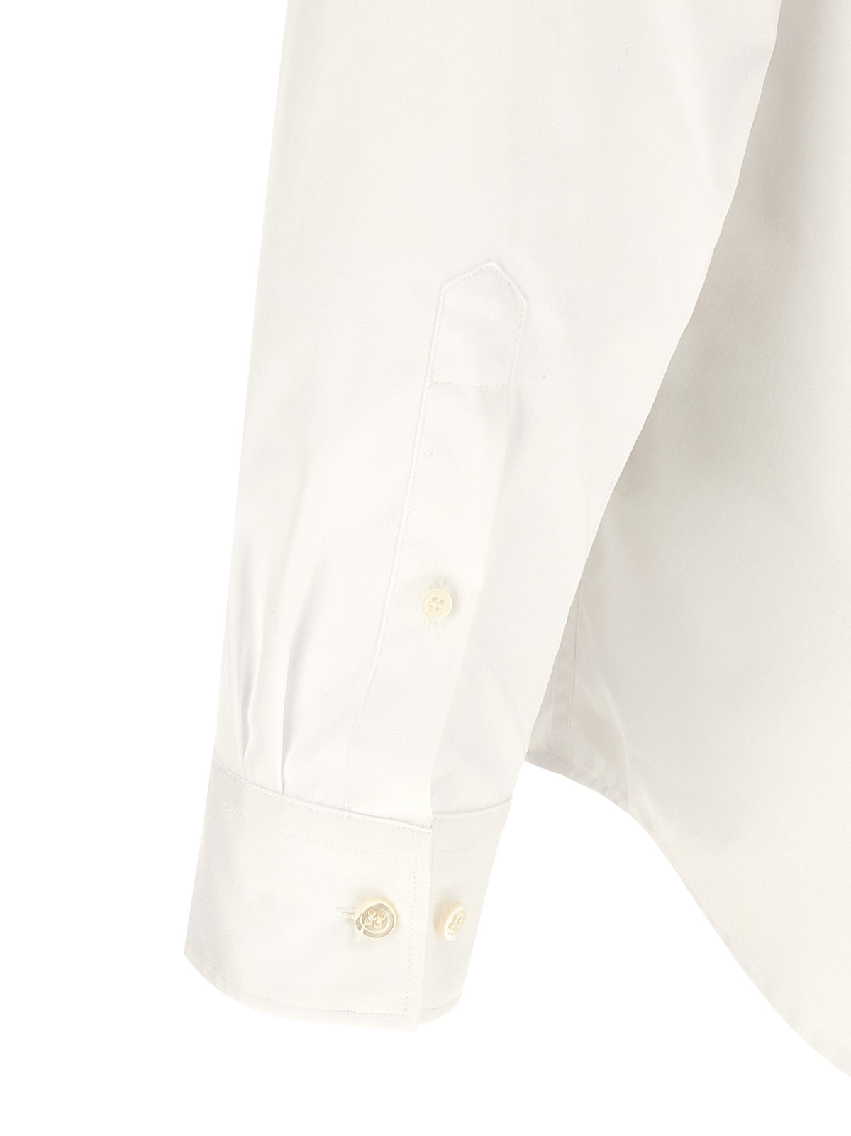 Dries Van Noten Cilian White Cotton Blouse for Men