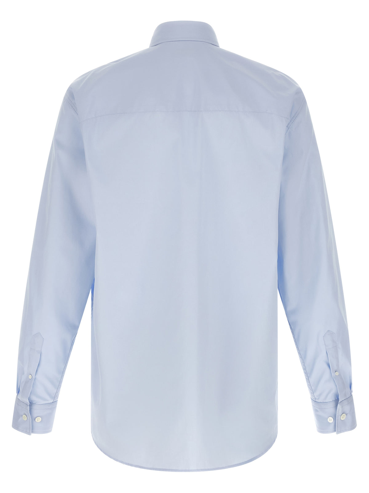 Dries Van Noten Cilian Blue Cotton Blouse for Men