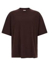 Dries Van Noten Bordeaux Cotton T-Shirt