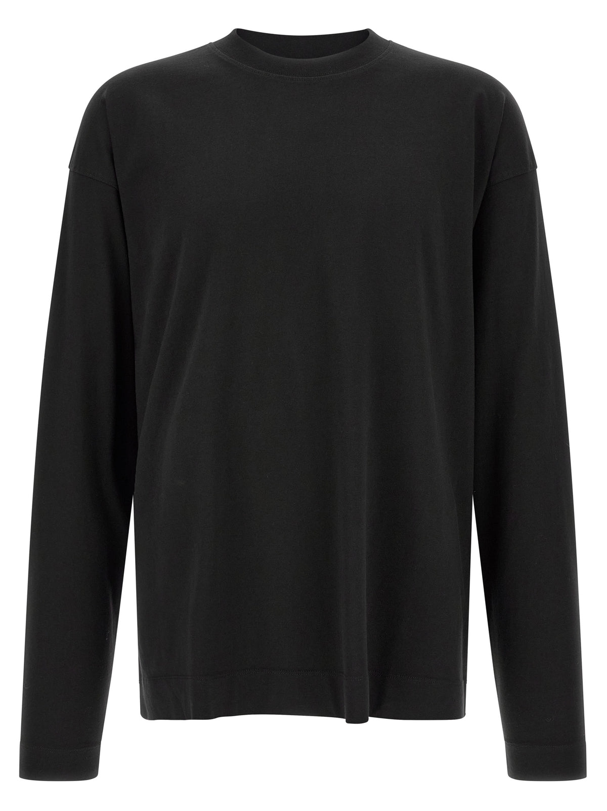 Dries Van Noten Black Cotton T-Shirt