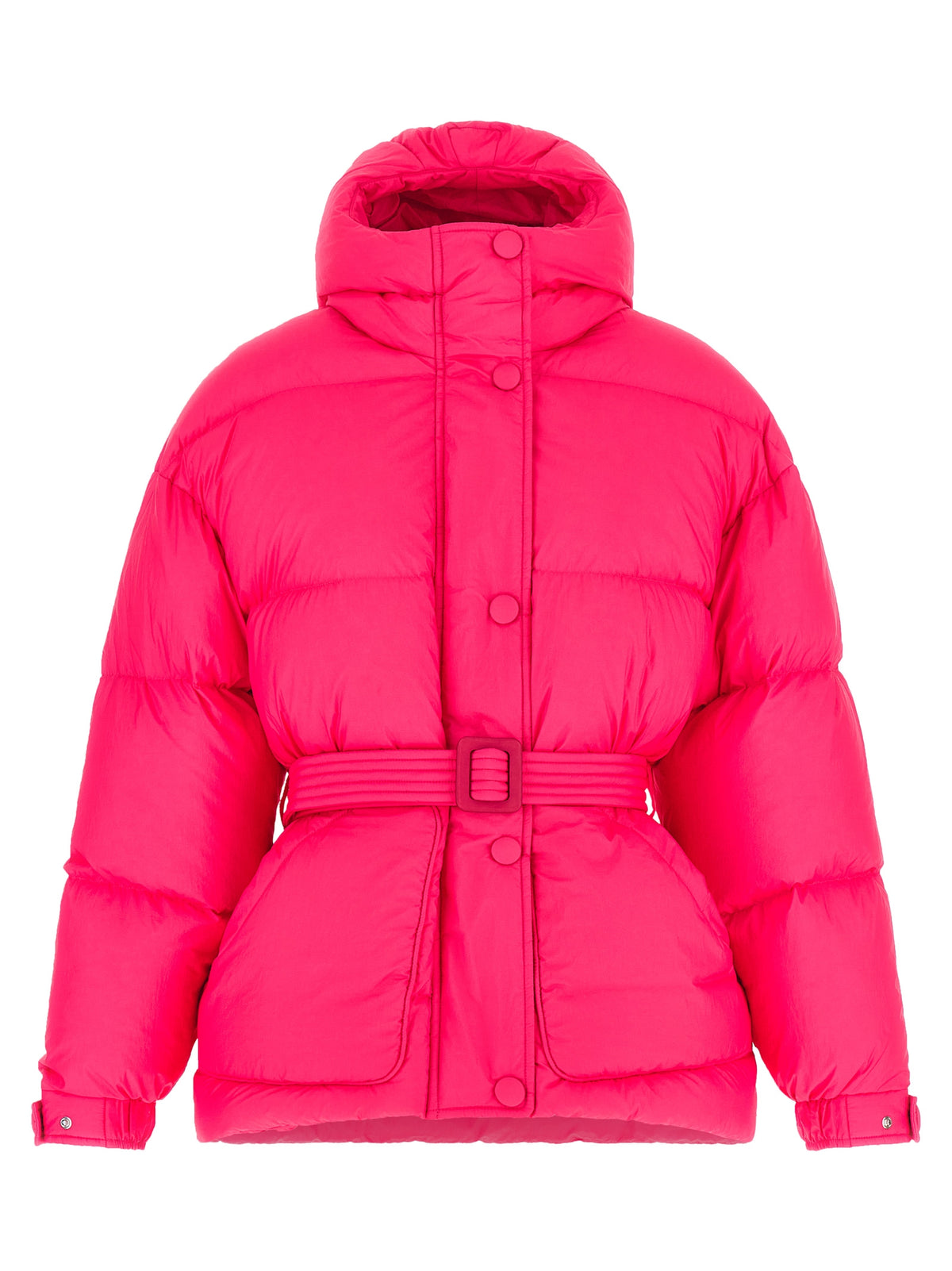 IENKI IENKI Fuchsia Nylon Full-Length Jacket