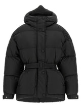 IENKI IENKI Black Nylon Full-Length Jacket