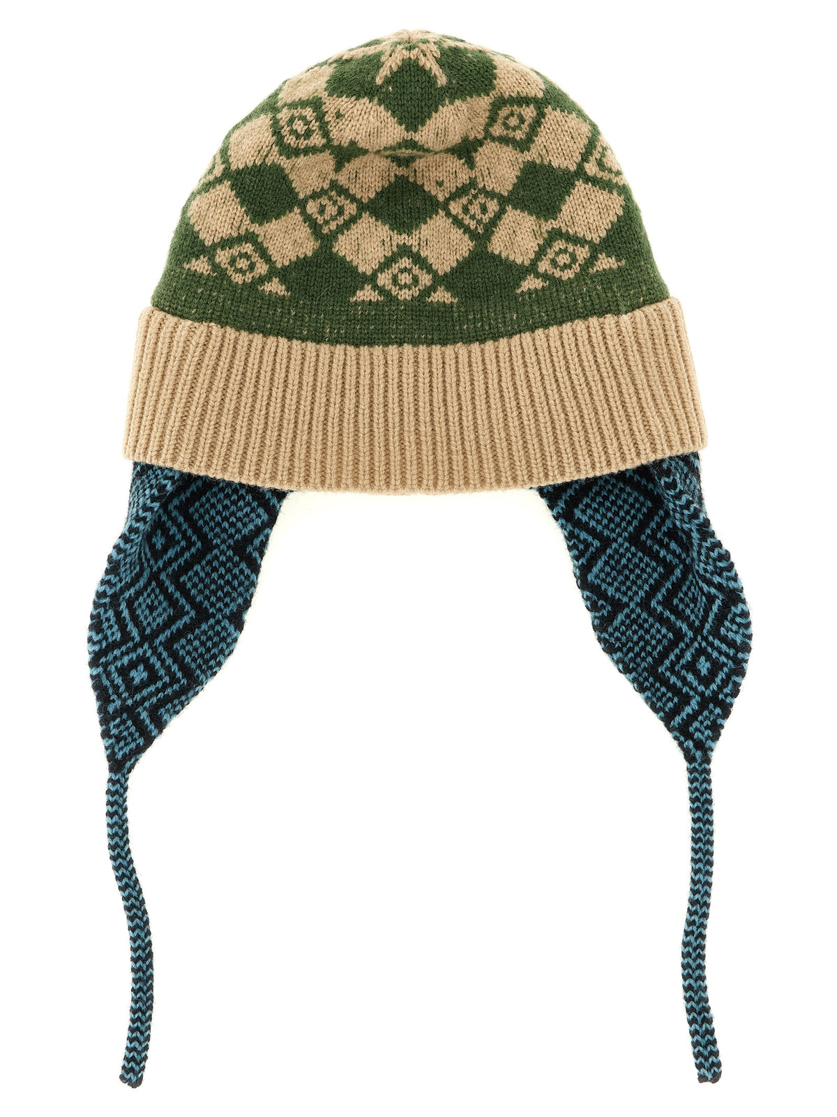 Dries Van Noten Multicolor Wool Ear Muffs