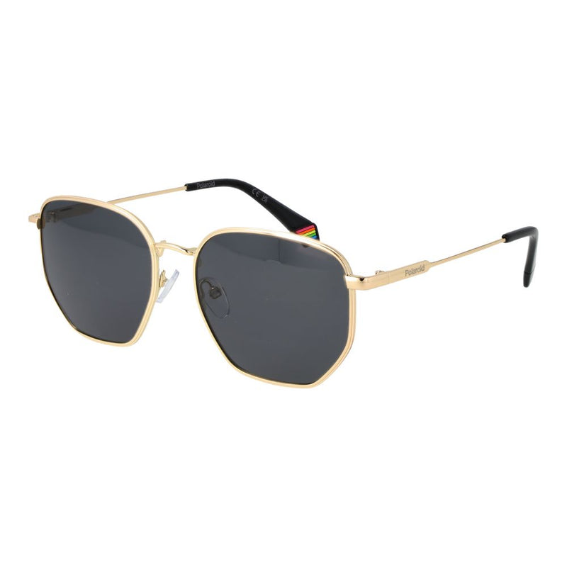 Polaroid Gold Metal Sunglasses - Unisex Polarized Eyewear
