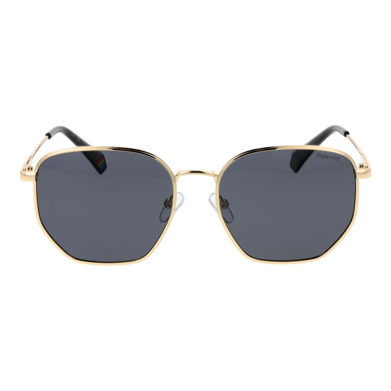 Polaroid Gold Metal Sunglasses - Unisex Polarized Eyewear