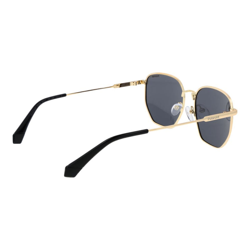 Polaroid Gold Metal Sunglasses - Unisex Polarized Eyewear