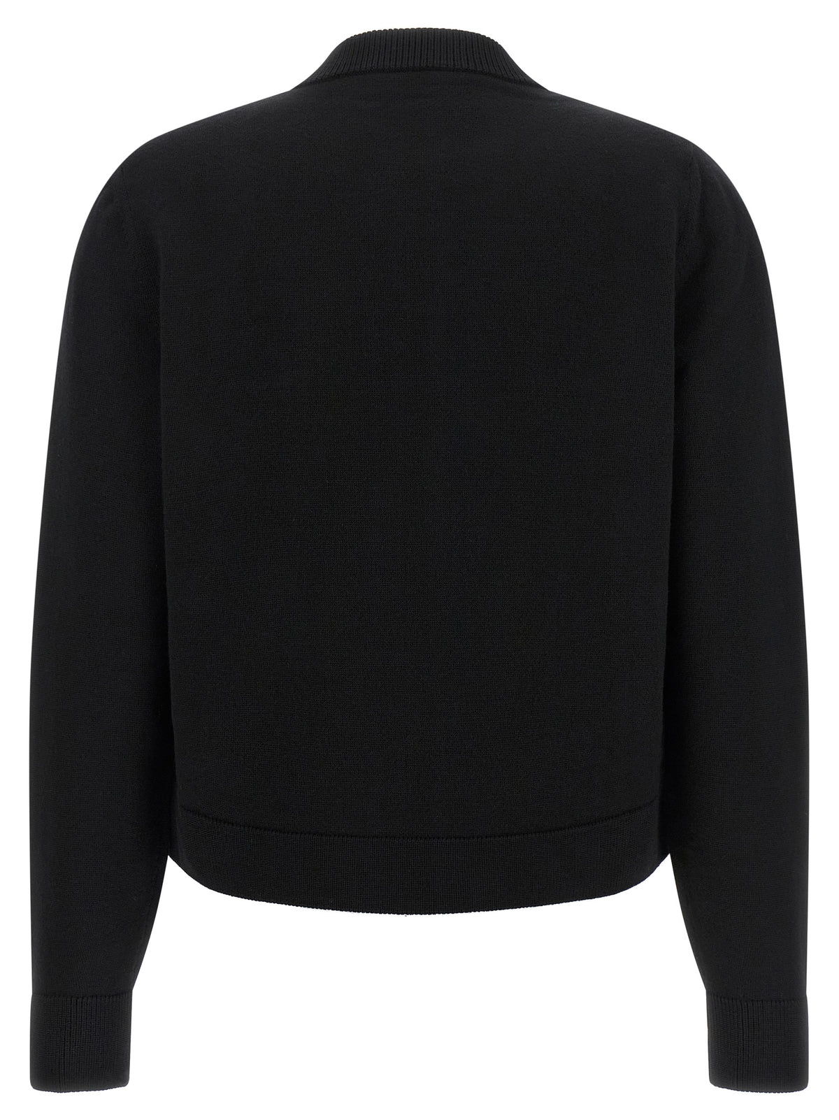 Moncler Black Polyester Cardigan - Women's Fashion
