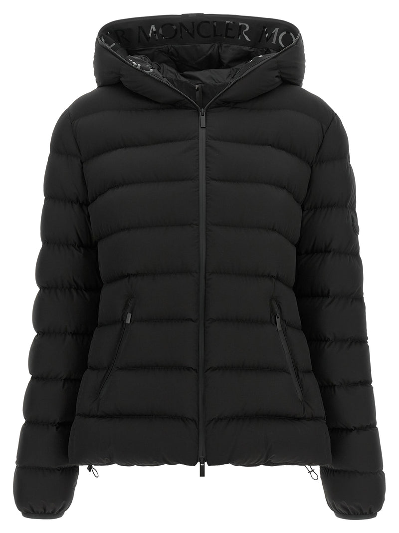 Moncler Herbes Black Polyester Full-Length Jacket