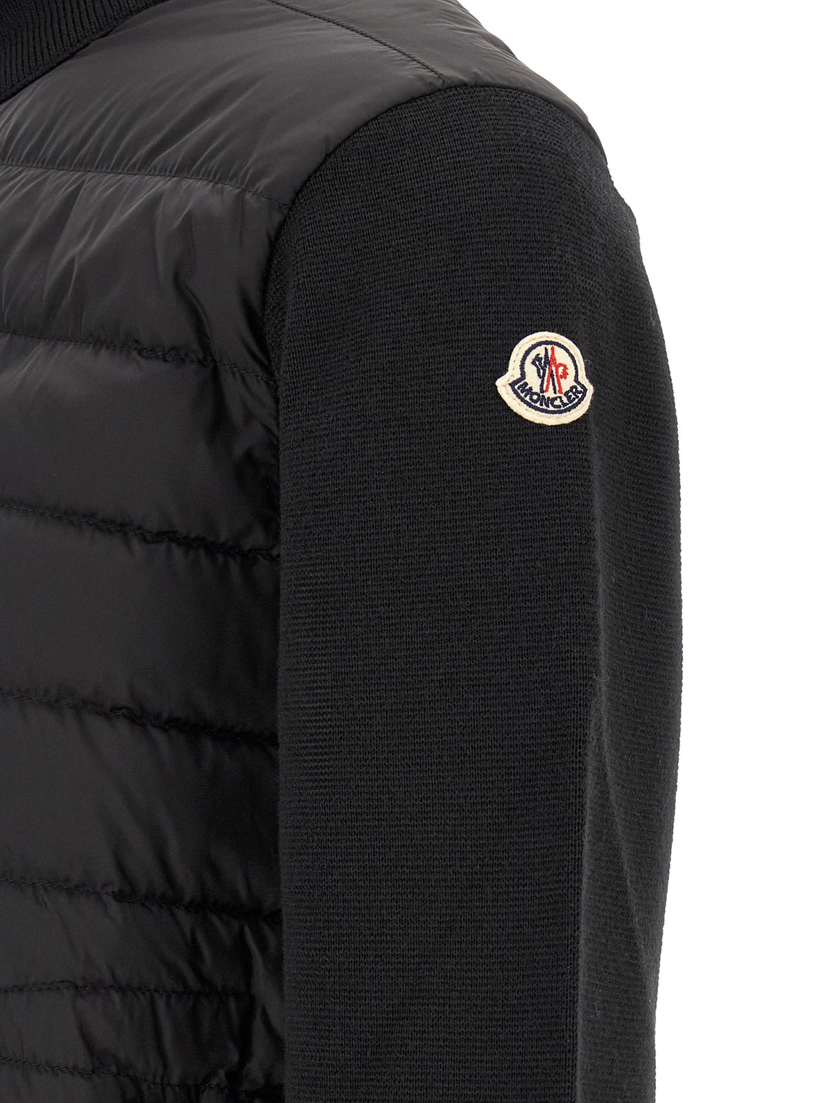 Moncler Black Polyamide Cardigan