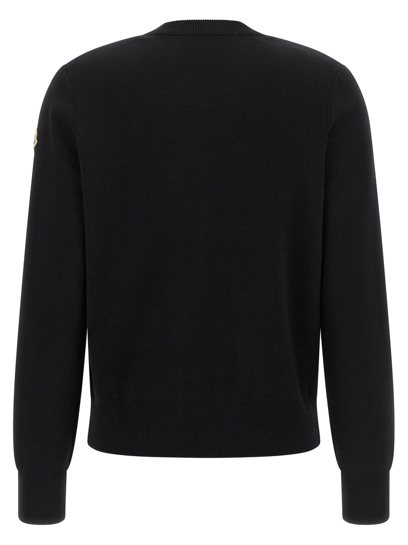 Moncler Black Polyamide Cardigan for Women