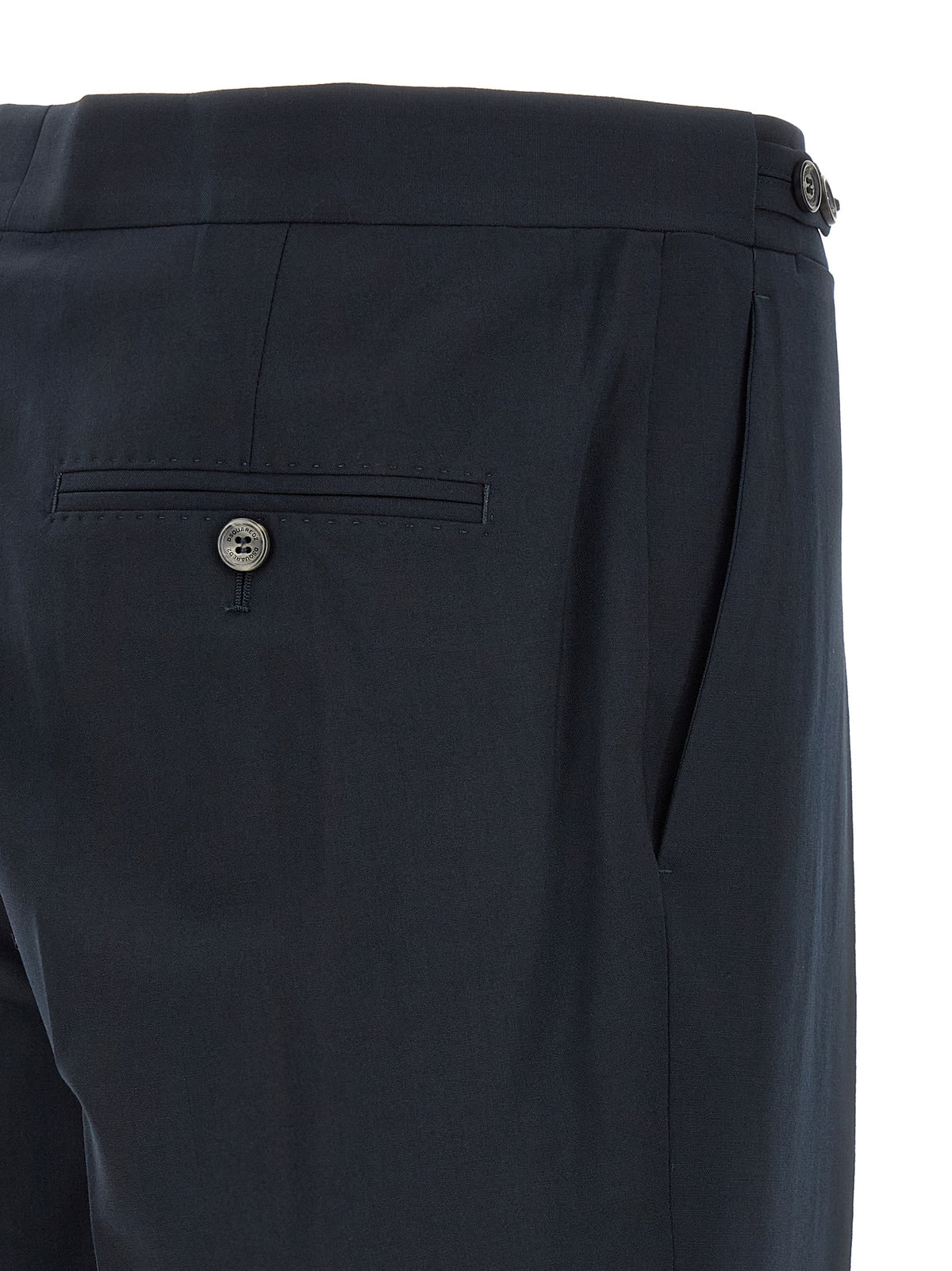 Dsquared² Blue Wool Suit