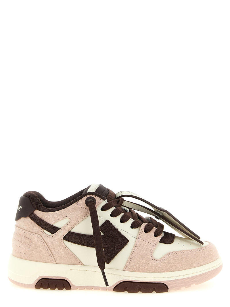 Off-White Multicolor Cowhide Low Top Sneakers - Out of Office