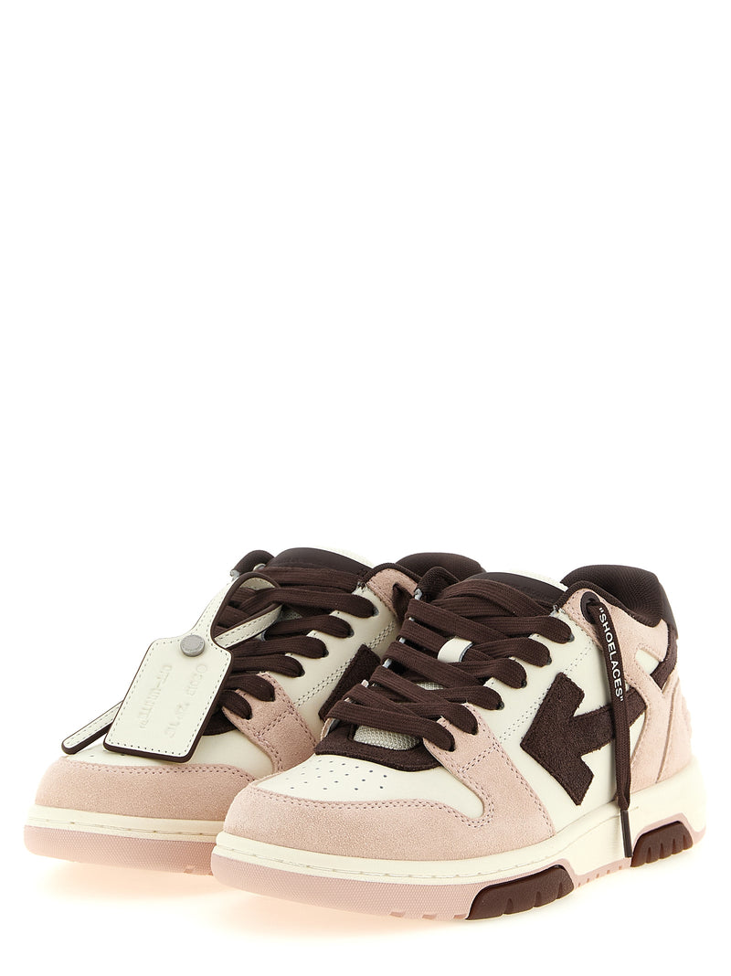 Off-White Multicolor Cowhide Low Top Sneakers - Out of Office