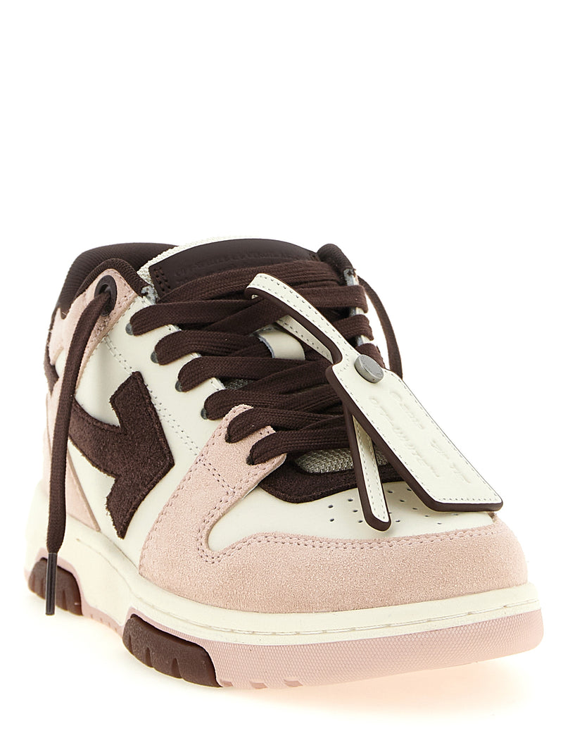 Off-White Multicolor Cowhide Low Top Sneakers - Out of Office