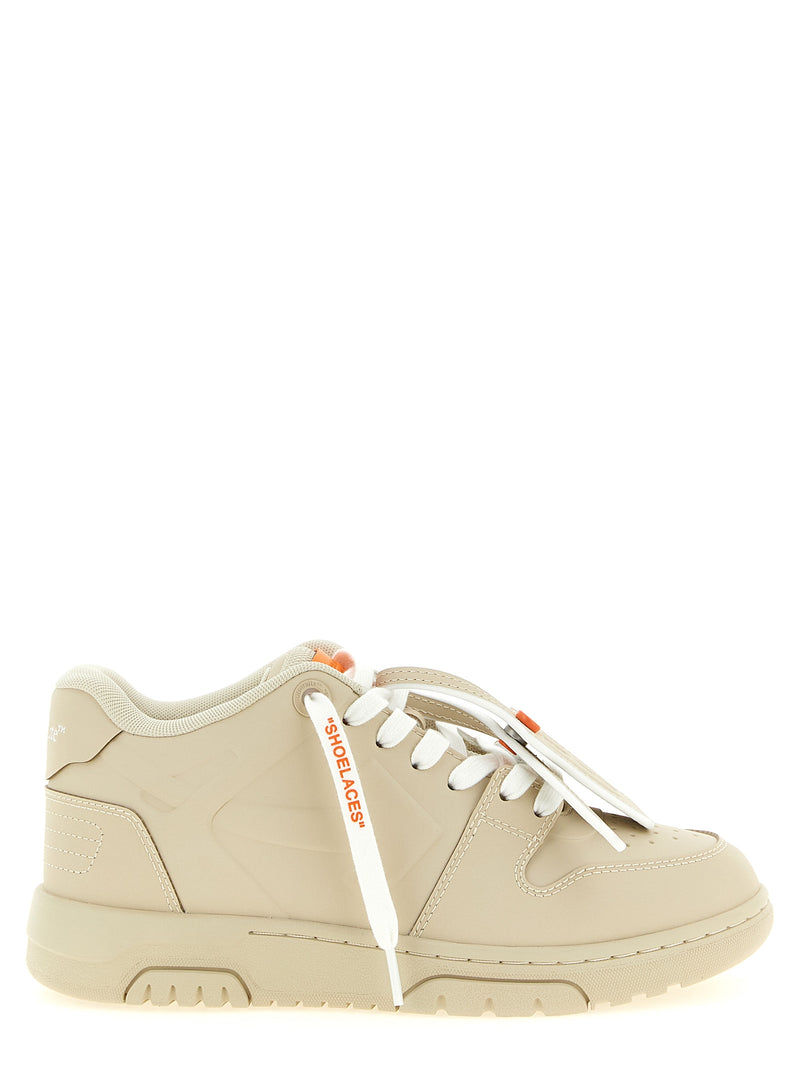 Off-White Out Of Office Molded Beige Sneakers for Women