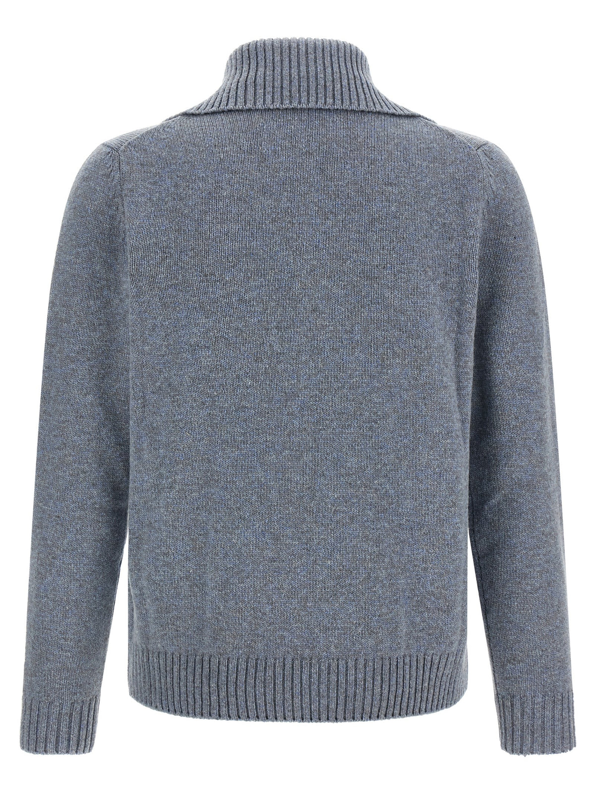 ZANONE Blue Virgin Wool Cardigan
