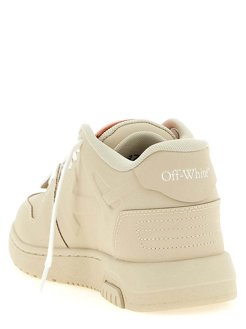 Off-White Out Of Office Molded Beige Sneakers for Women