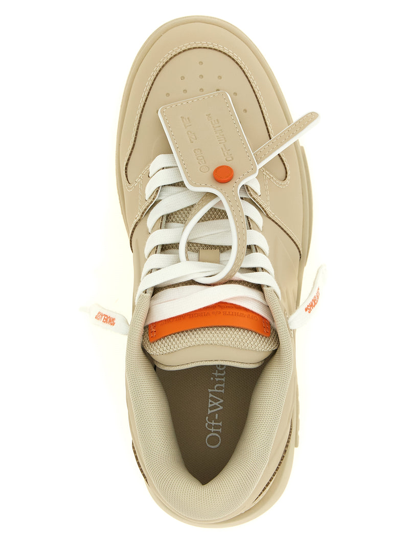 Off-White Out Of Office Molded Beige Sneakers for Women