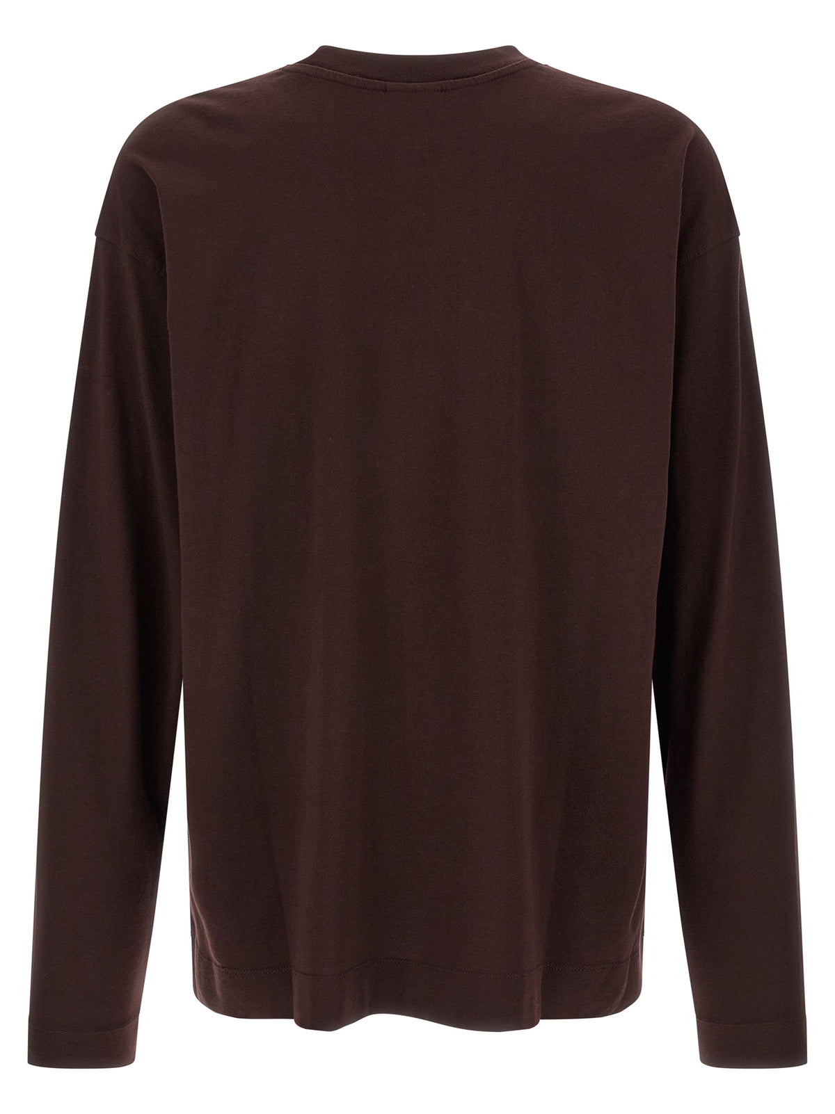 Dries Van Noten Bordeaux Cotton T-Shirt