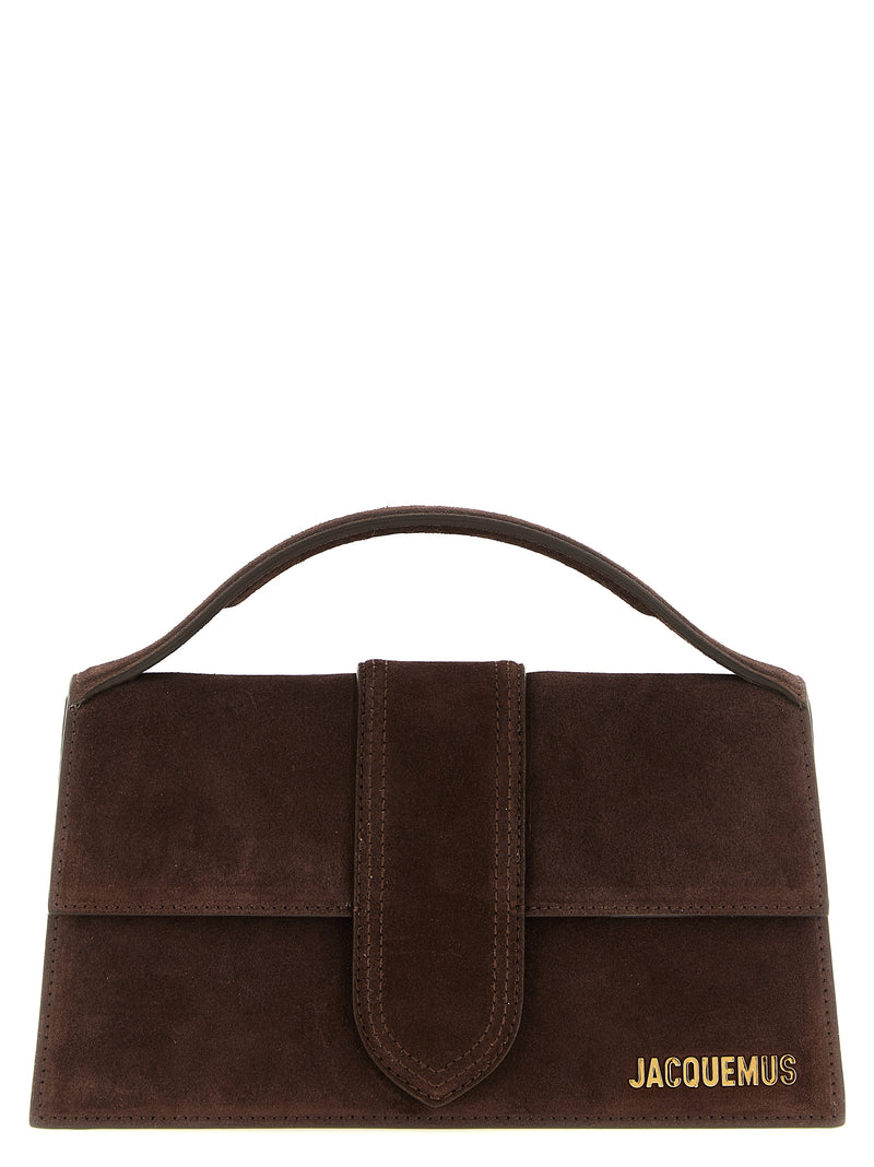 Jacquemus Le Grand Bambino Brown Calfskin Handbag