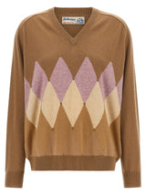 Ballantyne Brown Cashmere Cardigan