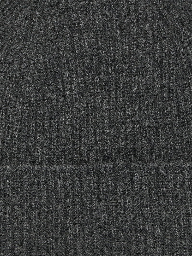 Ballantyne Gray Cashmere Beanie - Luxurious Winter Accessory