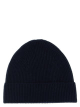 Ballantyne Blue Cashmere Beanie - Luxurious Winter Accessory