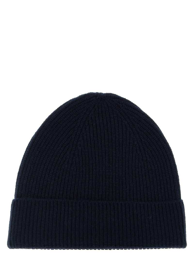 Ballantyne Blue Cashmere Beanie - Luxurious Winter Accessory