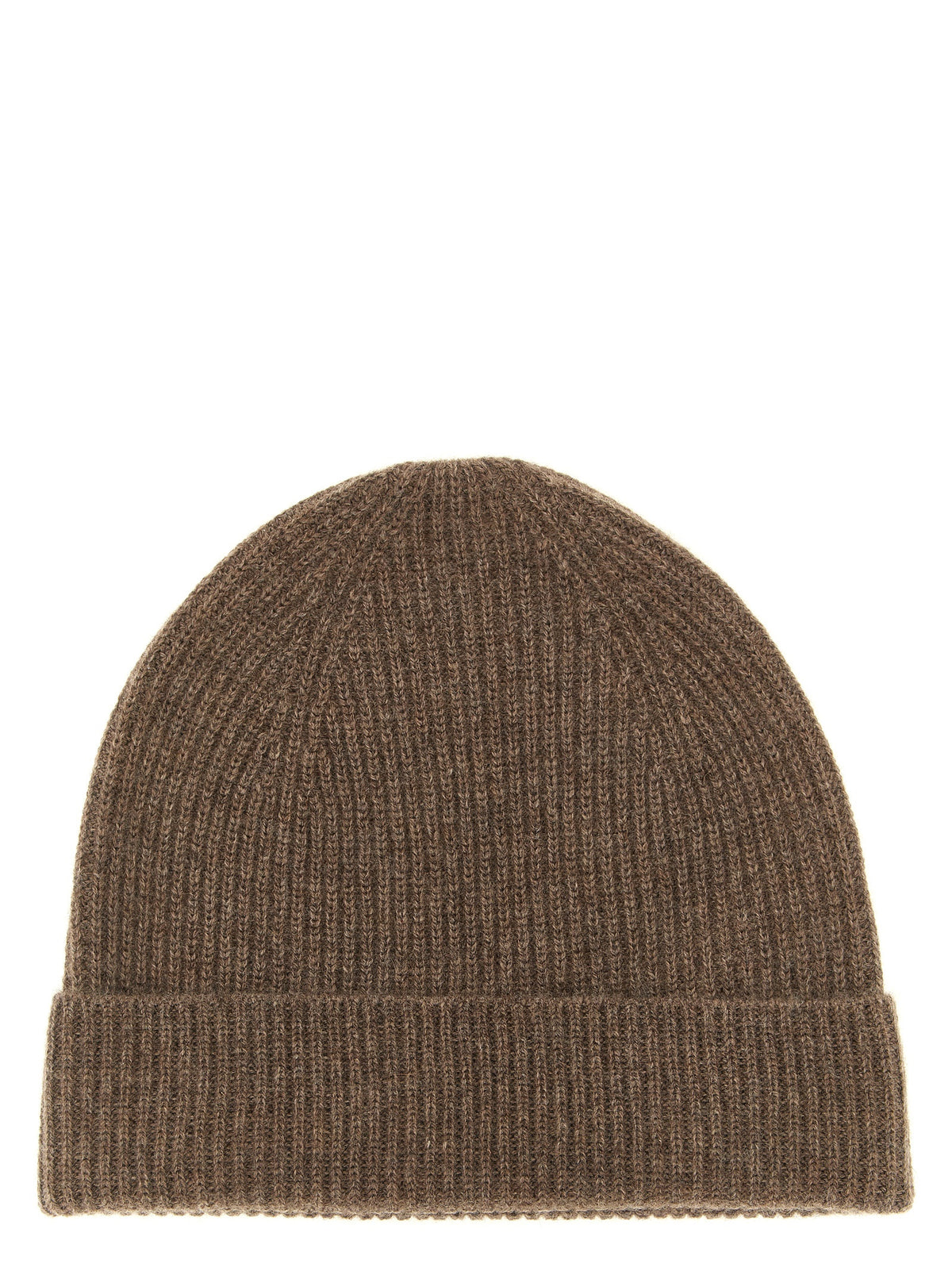 Ballantyne Brown Cashmere Beanie