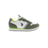 U.S. POLO ASSN. Green Polyester Men's Sneaker